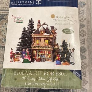 Department 56 Beckingham’s Christmas Candles